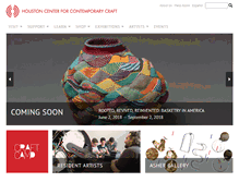 Tablet Screenshot of crafthouston.org